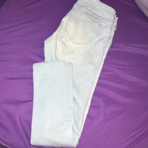 light blue Hollister jeans